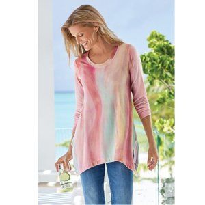 NWT Soft Surroundings Tie-Dye Tunic XS